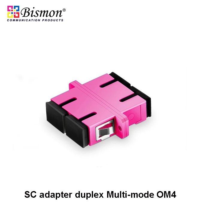 SC-Adapter-Duplex-Multi-mode-OM4-Speed-10GB-Magenta-color